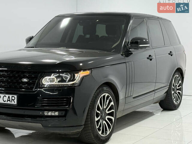 Чорний Ленд Ровер Рендж Ровер, об'ємом двигуна 4.37 л та пробігом 216 тис. км за 27500 $, фото 3 на Automoto.ua