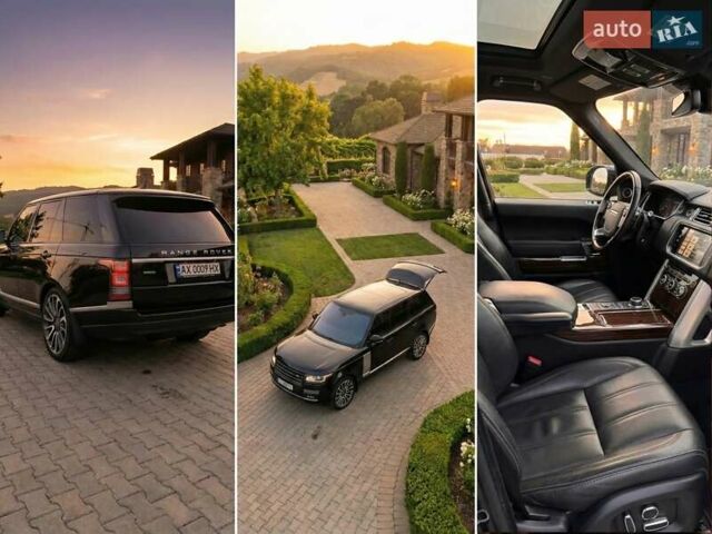 Чорний Ленд Ровер Рендж Ровер, об'ємом двигуна 5 л та пробігом 100 тис. км за 44000 $, фото 2 на Automoto.ua