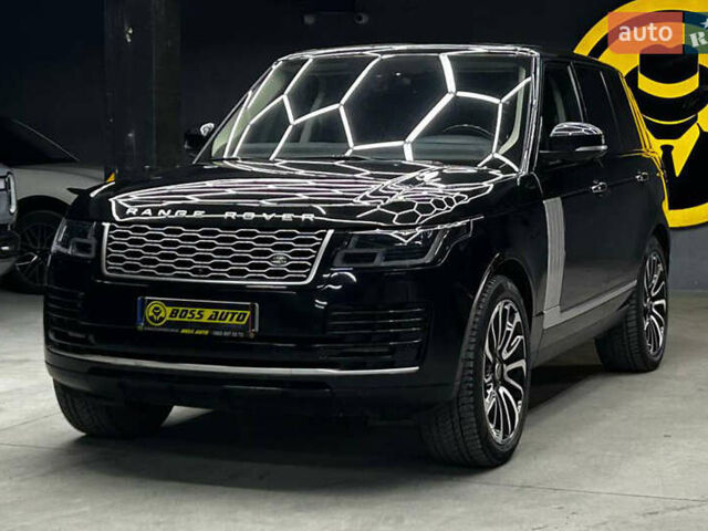 Черный Ленд Ровер Рендж Ровер, объемом двигателя 5 л и пробегом 115 тыс. км за 26500 $, фото 2 на Automoto.ua