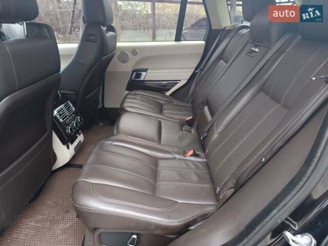 Чорний Ленд Ровер Рендж Ровер, об'ємом двигуна 4.37 л та пробігом 214 тис. км за 34500 $, фото 17 на Automoto.ua