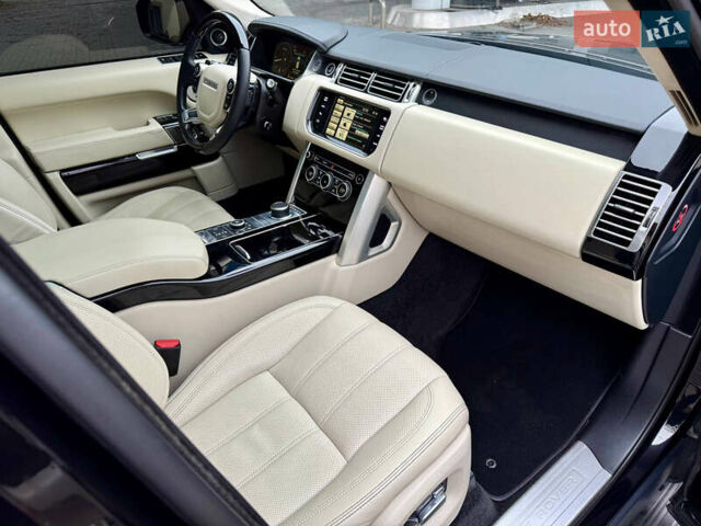 Чорний Ленд Ровер Рендж Ровер, об'ємом двигуна 4.4 л та пробігом 240 тис. км за 29500 $, фото 57 на Automoto.ua