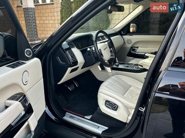 Чорний Ленд Ровер Рендж Ровер, об'ємом двигуна 5 л та пробігом 207 тис. км за 25900 $, фото 25 на Automoto.ua