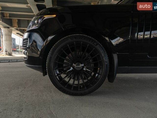 Черный Ленд Ровер Рендж Ровер, объемом двигателя 5 л и пробегом 52 тыс. км за 43500 $, фото 8 на Automoto.ua