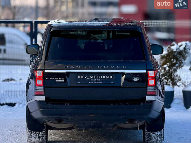 Черный Ленд Ровер Рендж Ровер, объемом двигателя 5 л и пробегом 240 тыс. км за 30900 $, фото 14 на Automoto.ua