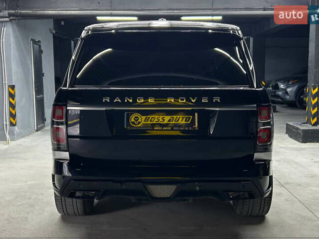 Черный Ленд Ровер Рендж Ровер, объемом двигателя 5 л и пробегом 115 тыс. км за 26500 $, фото 4 на Automoto.ua