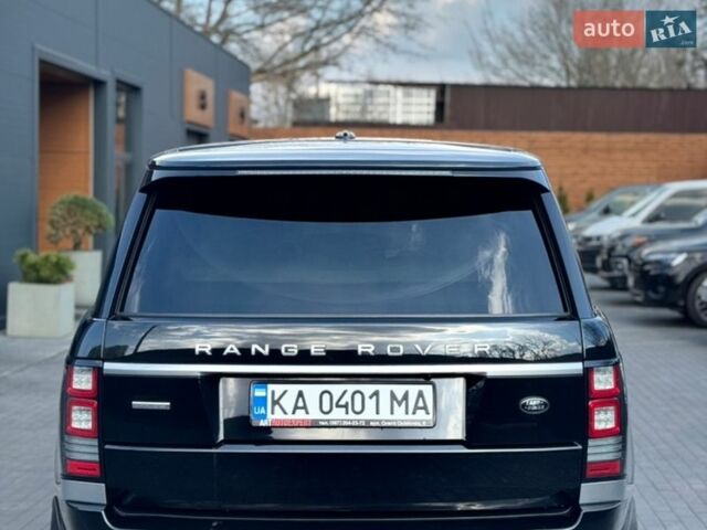 Чорний Ленд Ровер Рендж Ровер, об'ємом двигуна 5 л та пробігом 292 тис. км за 23500 $, фото 4 на Automoto.ua