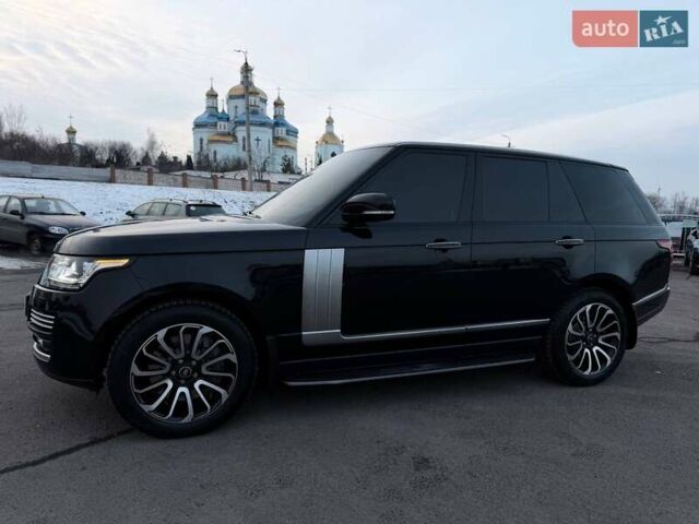 Черный Ленд Ровер Рендж Ровер, объемом двигателя 4.37 л и пробегом 207 тыс. км за 31500 $, фото 11 на Automoto.ua