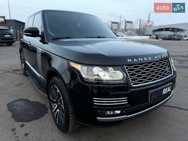 Черный Ленд Ровер Рендж Ровер, объемом двигателя 4.37 л и пробегом 207 тыс. км за 31500 $, фото 16 на Automoto.ua