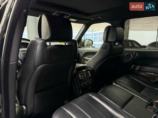Черный Ленд Ровер Рендж Ровер, объемом двигателя 5 л и пробегом 150 тыс. км за 37500 $, фото 22 на Automoto.ua