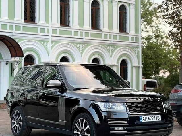 Чорний Ленд Ровер Рендж Ровер, об'ємом двигуна 5 л та пробігом 186 тис. км за 27650 $, фото 10 на Automoto.ua