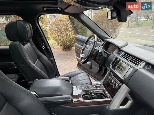 Чорний Ленд Ровер Рендж Ровер, об'ємом двигуна 5 л та пробігом 175 тис. км за 26950 $, фото 34 на Automoto.ua