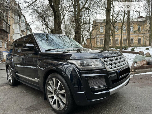 Черный Ленд Ровер Рендж Ровер, объемом двигателя 4.4 л и пробегом 250 тыс. км за 29900 $, фото 3 на Automoto.ua