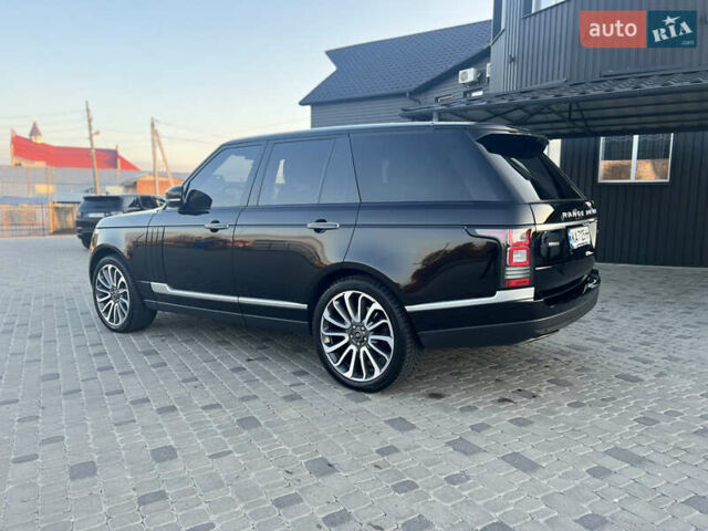 Чорний Ленд Ровер Рендж Ровер, об'ємом двигуна 5 л та пробігом 223 тис. км за 33000 $, фото 8 на Automoto.ua