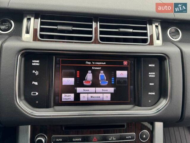 Черный Ленд Ровер Рендж Ровер, объемом двигателя 3 л и пробегом 183 тыс. км за 28900 $, фото 9 на Automoto.ua