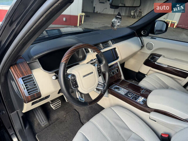 Чорний Ленд Ровер Рендж Ровер, об'ємом двигуна 4.4 л та пробігом 185 тис. км за 32500 $, фото 56 на Automoto.ua