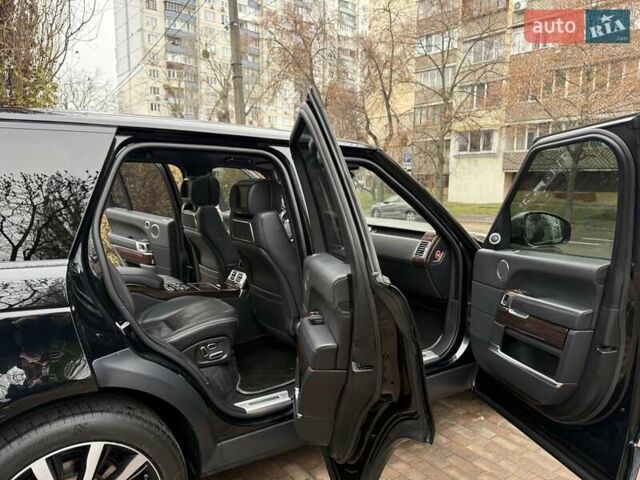 Чорний Ленд Ровер Рендж Ровер, об'ємом двигуна 5 л та пробігом 175 тис. км за 26950 $, фото 7 на Automoto.ua