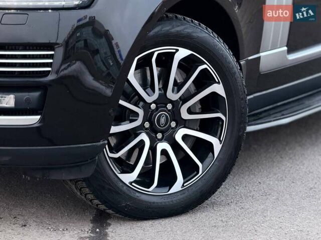 Черный Ленд Ровер Рендж Ровер, объемом двигателя 4.37 л и пробегом 207 тыс. км за 31500 $, фото 3 на Automoto.ua