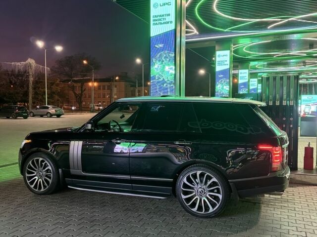 Чорний Ленд Ровер Рендж Ровер, об'ємом двигуна 5 л та пробігом 150 тис. км за 34999 $, фото 1 на Automoto.ua