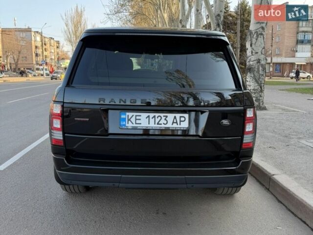 Чорний Ленд Ровер Рендж Ровер, об'ємом двигуна 5 л та пробігом 229 тис. км за 36999 $, фото 6 на Automoto.ua