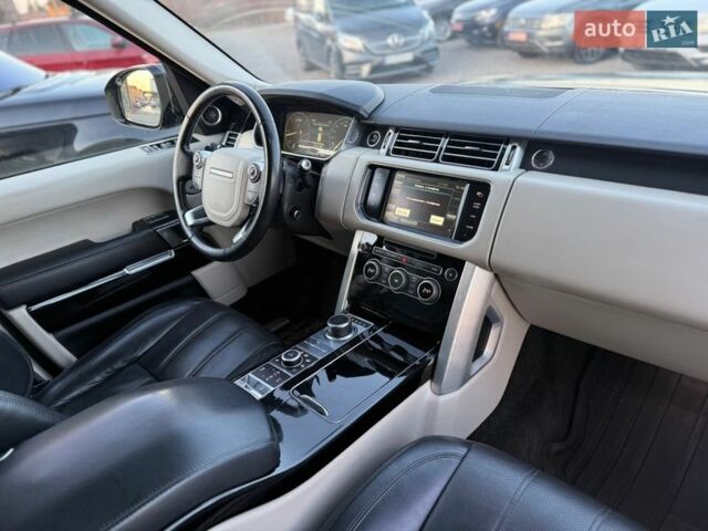 Черный Ленд Ровер Рендж Ровер, объемом двигателя 4.4 л и пробегом 240 тыс. км за 29888 $, фото 14 на Automoto.ua