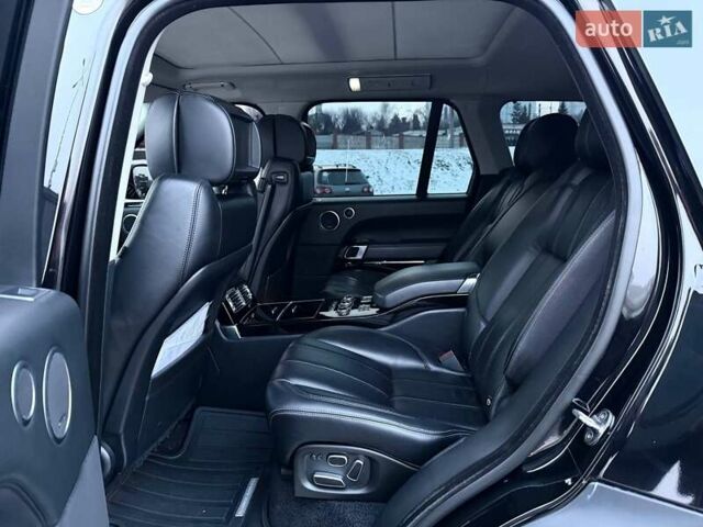 Черный Ленд Ровер Рендж Ровер, объемом двигателя 4.37 л и пробегом 207 тыс. км за 31500 $, фото 37 на Automoto.ua