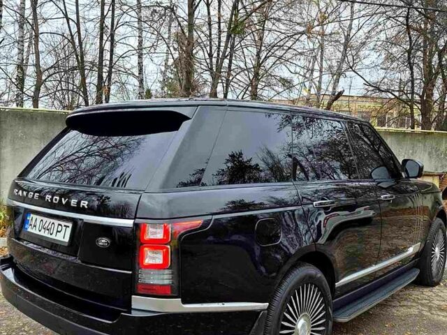 Черный Ленд Ровер Рендж Ровер, объемом двигателя 5 л и пробегом 170 тыс. км за 30000 $, фото 9 на Automoto.ua