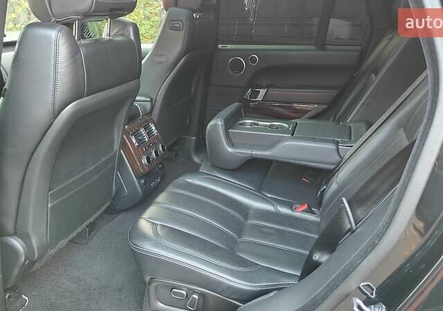 Черный Ленд Ровер Рендж Ровер, объемом двигателя 5 л и пробегом 137 тыс. км за 32000 $, фото 33 на Automoto.ua