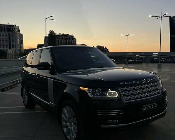 Чорний Ленд Ровер Рендж Ровер, об'ємом двигуна 5 л та пробігом 125 тис. км за 41000 $, фото 4 на Automoto.ua