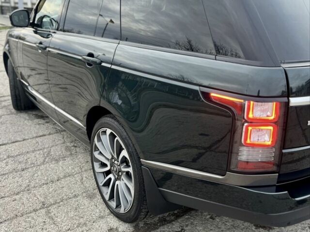 Чорний Ленд Ровер Рендж Ровер, об'ємом двигуна 5 л та пробігом 100 тис. км за 35000 $, фото 7 на Automoto.ua