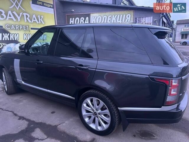 Чорний Ленд Ровер Рендж Ровер, об'ємом двигуна 4.37 л та пробігом 198 тис. км за 34000 $, фото 1 на Automoto.ua
