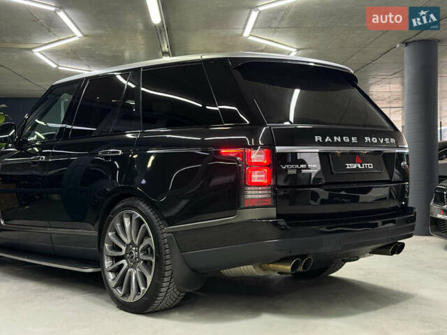 Черный Ленд Ровер Рендж Ровер, объемом двигателя 5 л и пробегом 150 тыс. км за 37500 $, фото 12 на Automoto.ua