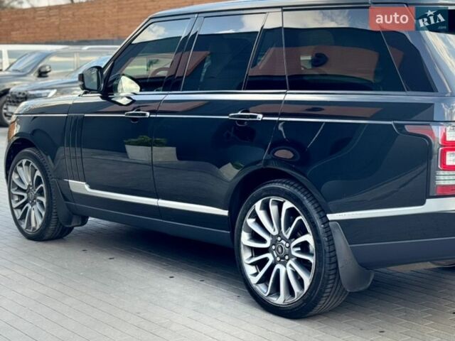 Чорний Ленд Ровер Рендж Ровер, об'ємом двигуна 5 л та пробігом 292 тис. км за 23500 $, фото 2 на Automoto.ua