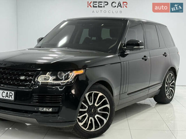 Чорний Ленд Ровер Рендж Ровер, об'ємом двигуна 4.37 л та пробігом 216 тис. км за 27500 $, фото 7 на Automoto.ua