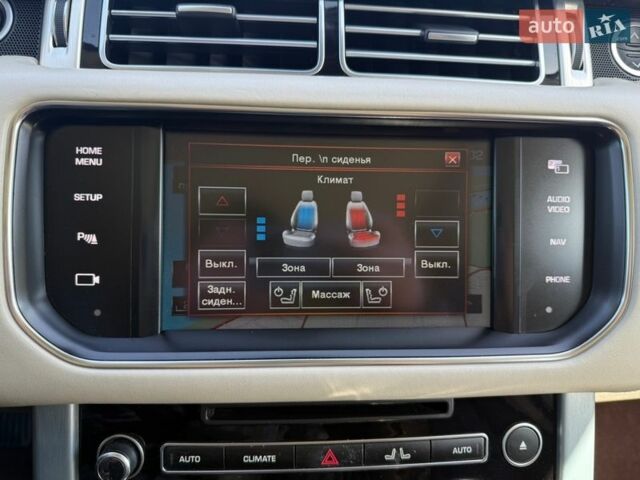 Чорний Ленд Ровер Рендж Ровер, об'ємом двигуна 2.99 л та пробігом 170 тис. км за 37000 $, фото 72 на Automoto.ua