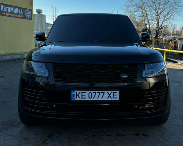 Черный Ленд Ровер Рендж Ровер, объемом двигателя 4.37 л и пробегом 227 тыс. км за 40000 $, фото 7 на Automoto.ua