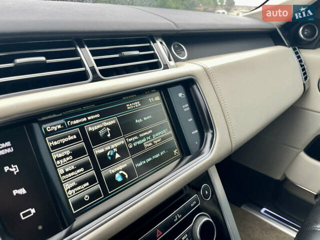 Чорний Ленд Ровер Рендж Ровер, об'ємом двигуна 5 л та пробігом 93 тис. км за 40000 $, фото 51 на Automoto.ua