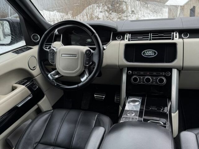 Черный Ленд Ровер Рендж Ровер, объемом двигателя 5 л и пробегом 240 тыс. км за 27500 $, фото 8 на Automoto.ua