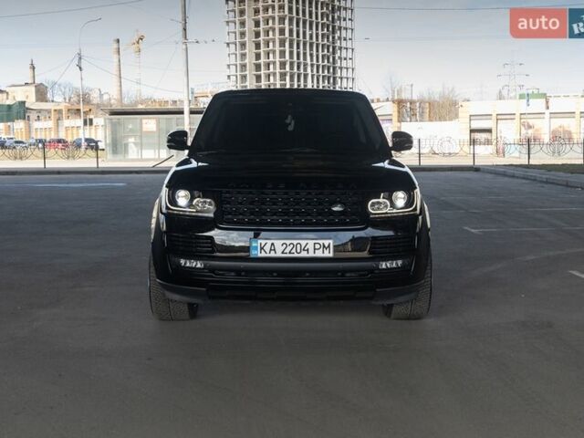 Черный Ленд Ровер Рендж Ровер, объемом двигателя 5 л и пробегом 52 тыс. км за 43500 $, фото 5 на Automoto.ua