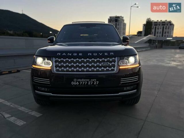 Чорний Ленд Ровер Рендж Ровер, об'ємом двигуна 5 л та пробігом 125 тис. км за 41000 $, фото 9 на Automoto.ua