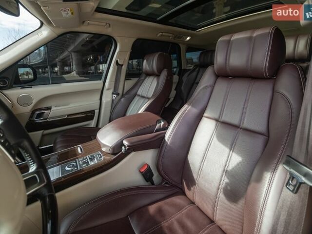 Черный Ленд Ровер Рендж Ровер, объемом двигателя 5 л и пробегом 52 тыс. км за 43500 $, фото 17 на Automoto.ua