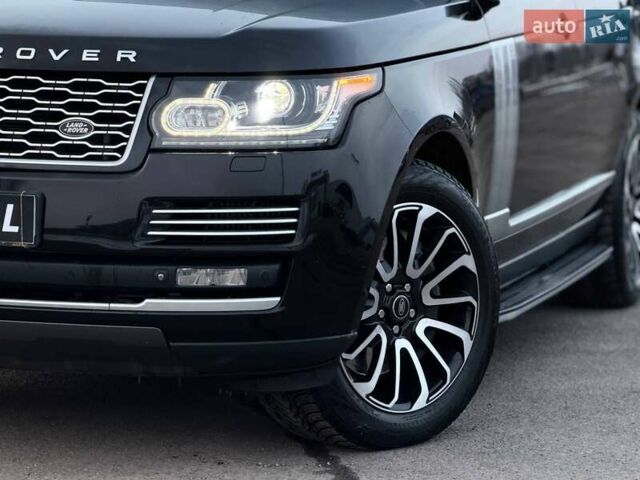 Черный Ленд Ровер Рендж Ровер, объемом двигателя 4.37 л и пробегом 207 тыс. км за 31500 $, фото 1 на Automoto.ua