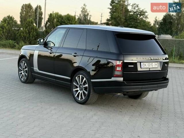 Чорний Ленд Ровер Рендж Ровер, об'ємом двигуна 5 л та пробігом 248 тис. км за 35000 $, фото 12 на Automoto.ua