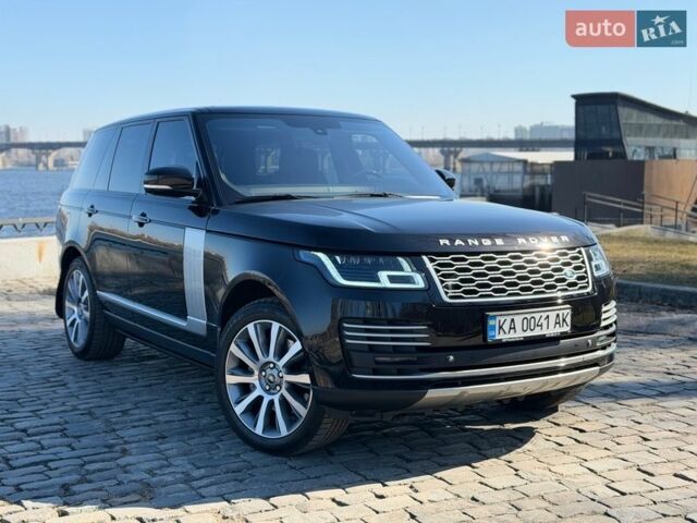 Черный Ленд Ровер Рендж Ровер, объемом двигателя 5 л и пробегом 77 тыс. км за 39999 $, фото 3 на Automoto.ua