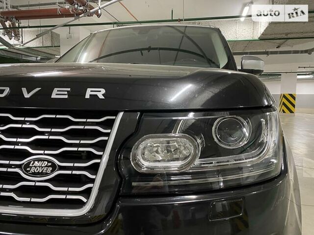 Черный Ленд Ровер Рендж Ровер, объемом двигателя 3 л и пробегом 220 тыс. км за 29900 $, фото 22 на Automoto.ua