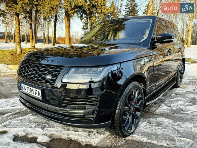 Чорний Ленд Ровер Рендж Ровер, об'ємом двигуна 5 л та пробігом 206 тис. км за 27800 $, фото 5 на Automoto.ua