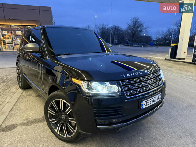 Чорний Ленд Ровер Рендж Ровер, об'ємом двигуна 4.4 л та пробігом 151 тис. км за 41900 $, фото 4 на Automoto.ua