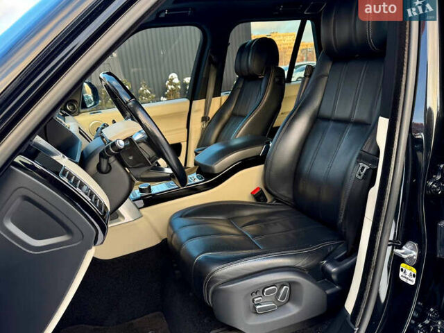 Черный Ленд Ровер Рендж Ровер, объемом двигателя 5 л и пробегом 240 тыс. км за 30900 $, фото 29 на Automoto.ua