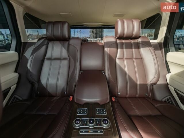 Черный Ленд Ровер Рендж Ровер, объемом двигателя 5 л и пробегом 52 тыс. км за 43500 $, фото 19 на Automoto.ua