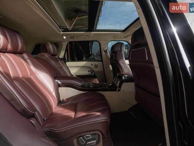 Черный Ленд Ровер Рендж Ровер, объемом двигателя 5 л и пробегом 52 тыс. км за 43500 $, фото 28 на Automoto.ua