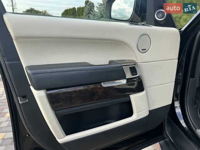 Черный Ленд Ровер Рендж Ровер, объемом двигателя 4.37 л и пробегом 170 тыс. км за 29900 $, фото 12 на Automoto.ua